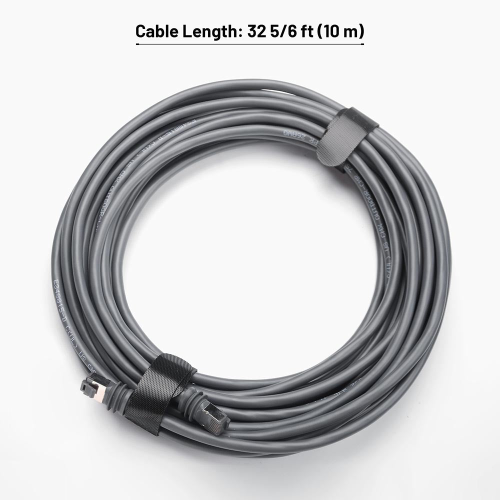 Dla Kabla StarLink GEN3, Dla Kabla Przedłużającego Starlink Ethernet Wodoodporny Długi Kabel Standardowy Cat 6 Ethernet Do Zestawu Sieciowego Routingu Satelitarnego V3 Sata Internet Starlink - xlinkcore