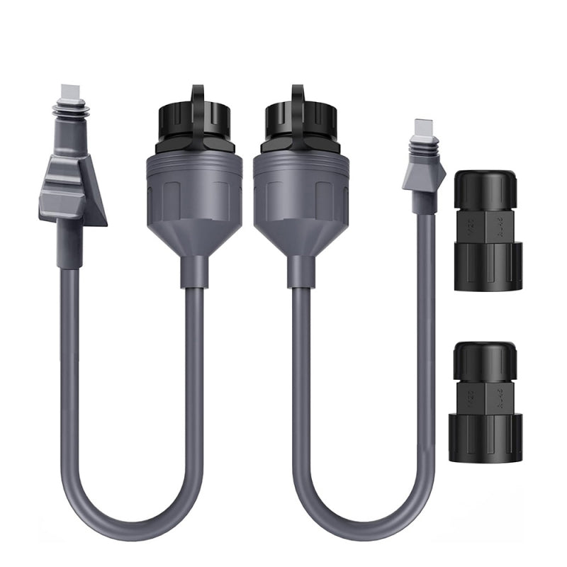 Pour Starlink Flat High Performance Extension &agrave; C&acirc;ble RJ45, Adaptateur Ethernet Pour Starlink Flat High Performance 22AWG, Coupleur SPX RJ45 Imperm&eacute;able Avec Bouchons D'extr&eacute;mit&eacute; (2 Paquets) - xlinkcore [sort:name]