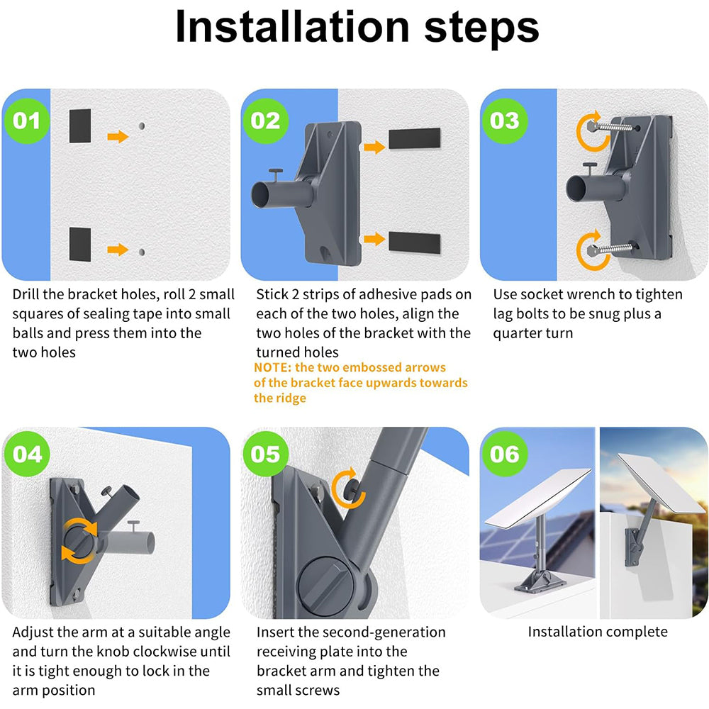 For Starlink Gen 2 Mount, Pivot Mount - xlinkcore