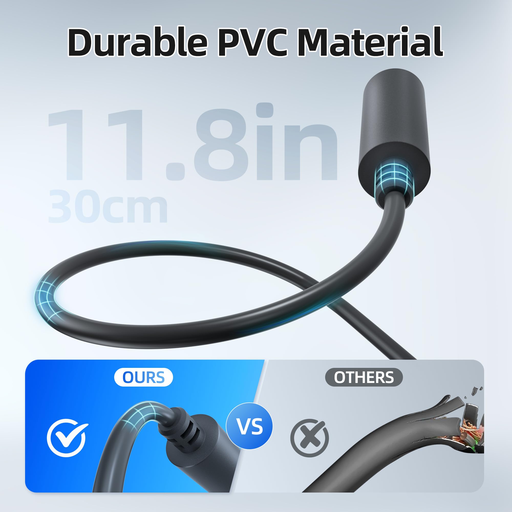 F&uuml;r Starlink Mini-Verl&auml;ngerungskabel DaierTek Wasserdicht Starlink Standard Gen3 DC-Kabelanschluss Weiblicher Zu Weiblicher Adapter, 0,98FT, Protable, F&uuml;r Camp Travel Car Rv - xlinkcore