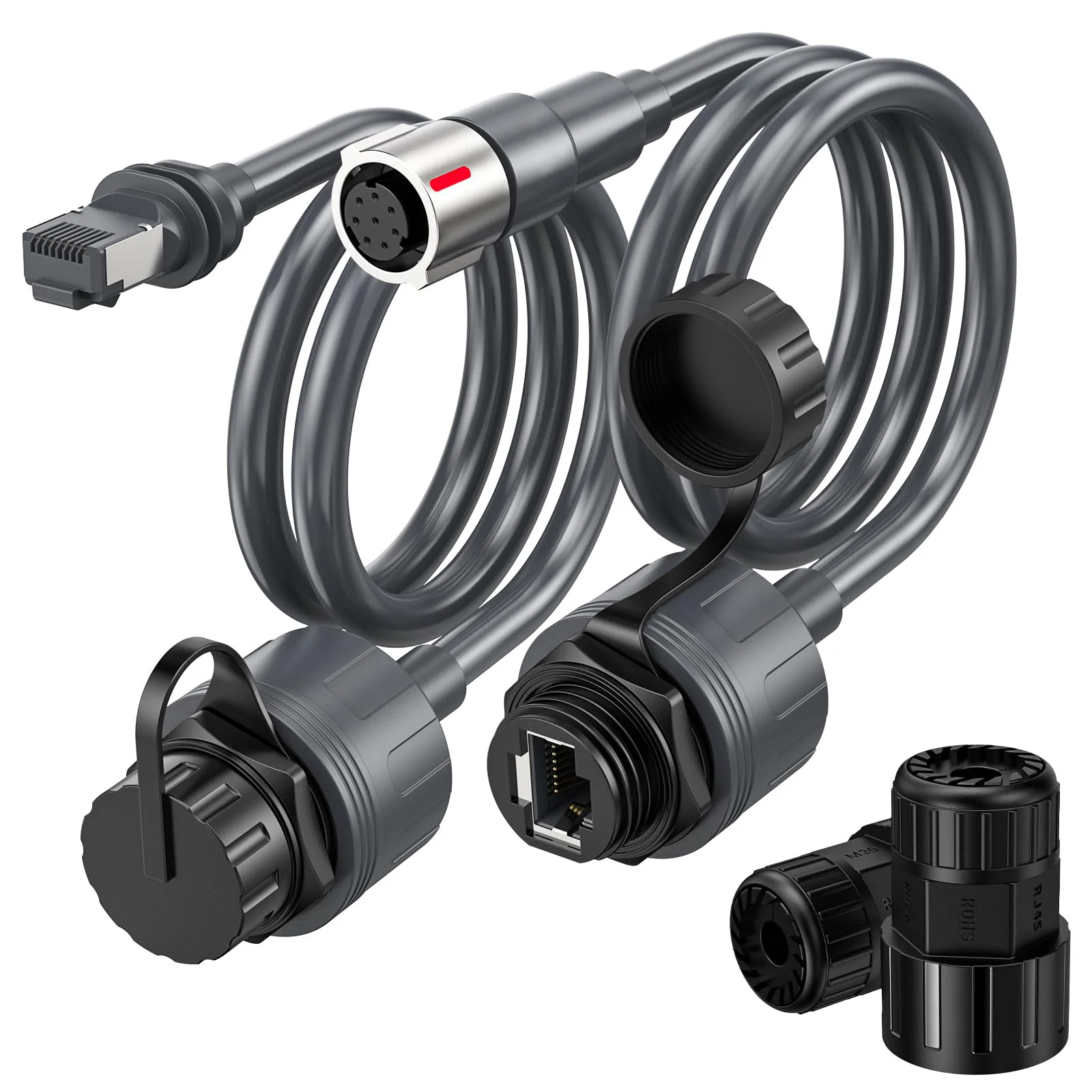 For Starlink Performance Adapter Gen 3, For Starlink Performance Gen 3 Cable Extension to RJ45 Coupler Waterproof Com... - xlinkcore previous product