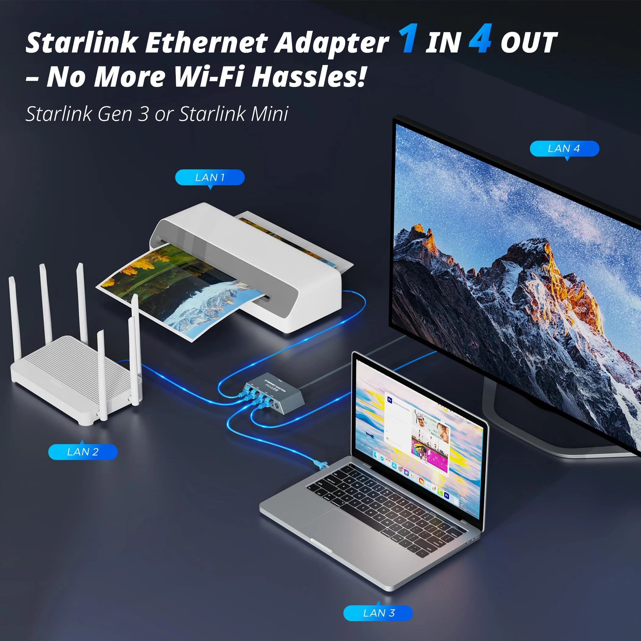 Industrial Starlink accessories and mounting by Starlink Network Accessories