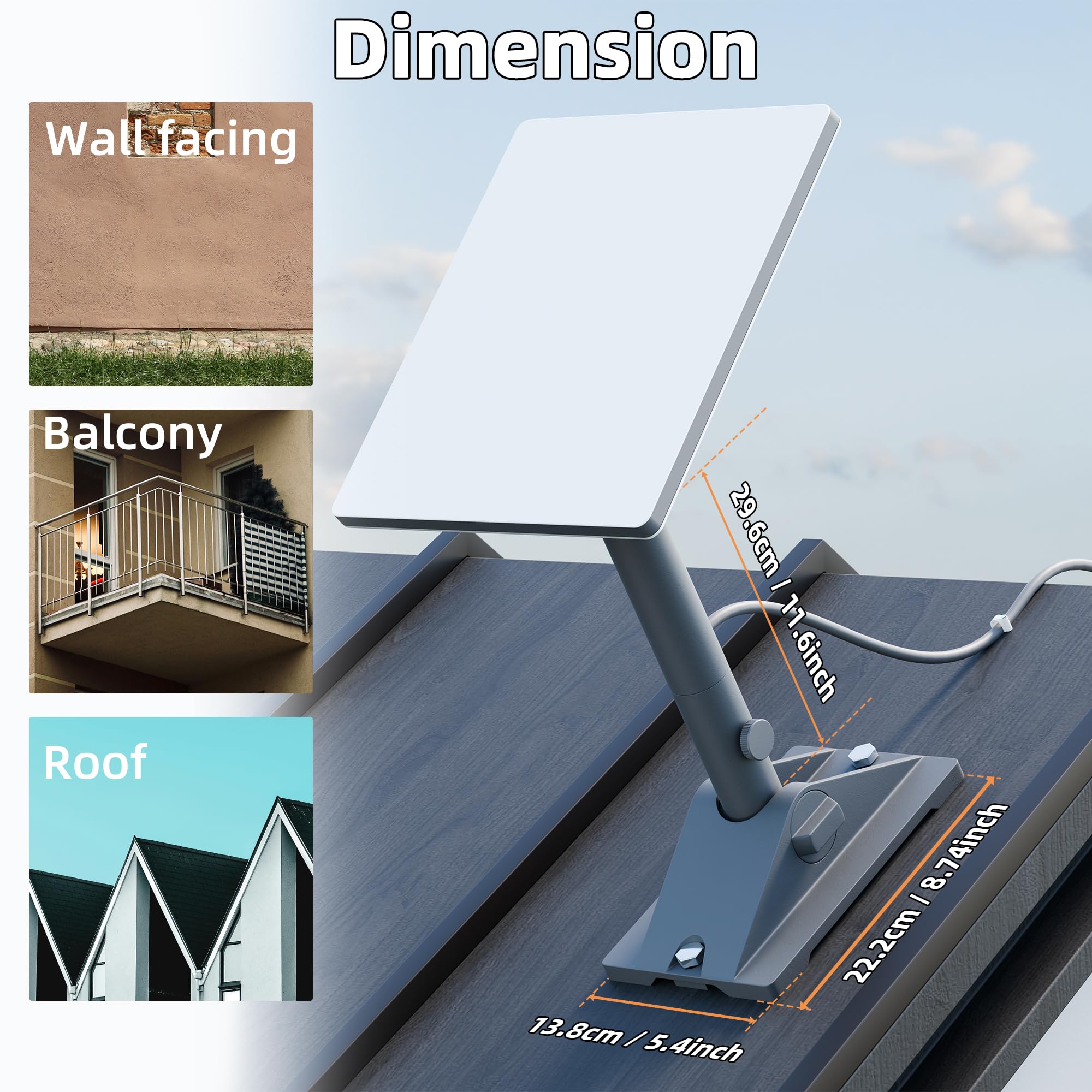 Para Starlink Mini Montagem De Telhado Ajust&aacute;vel Starink Mini Montagem De P&oacute;lo De Trabalho Pesado Com Inclina&ccedil;&atilde;o Ajust&aacute;vel 90 Para Melhor Sinal - xlinkcore