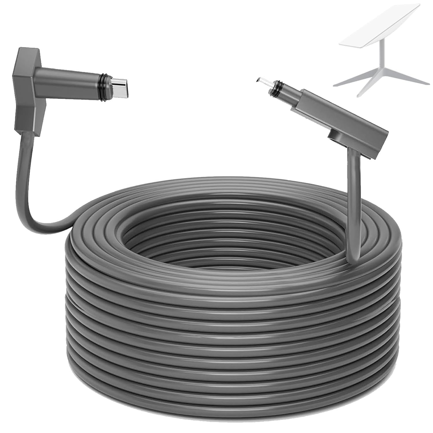 Per Cavo Starlink Gen 2 30FT 75FT 100FT 150FT, Cavo Di Sostituzione Starlink CMX CMR Valutato 24AWG 1200Mbps, Cavo Ethernet Di Estensione Starlink - xlinkcore