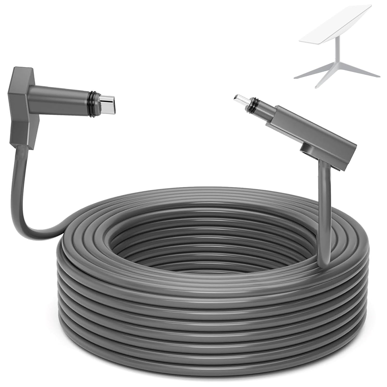 Per Cavo Starlink Gen 2 30FT 75FT 100FT 150FT, Cavo Di Sostituzione Starlink CMX CMR Valutato 24AWG 1200Mbps, Cavo Ethernet Di Estensione Starlink - xlinkcore
