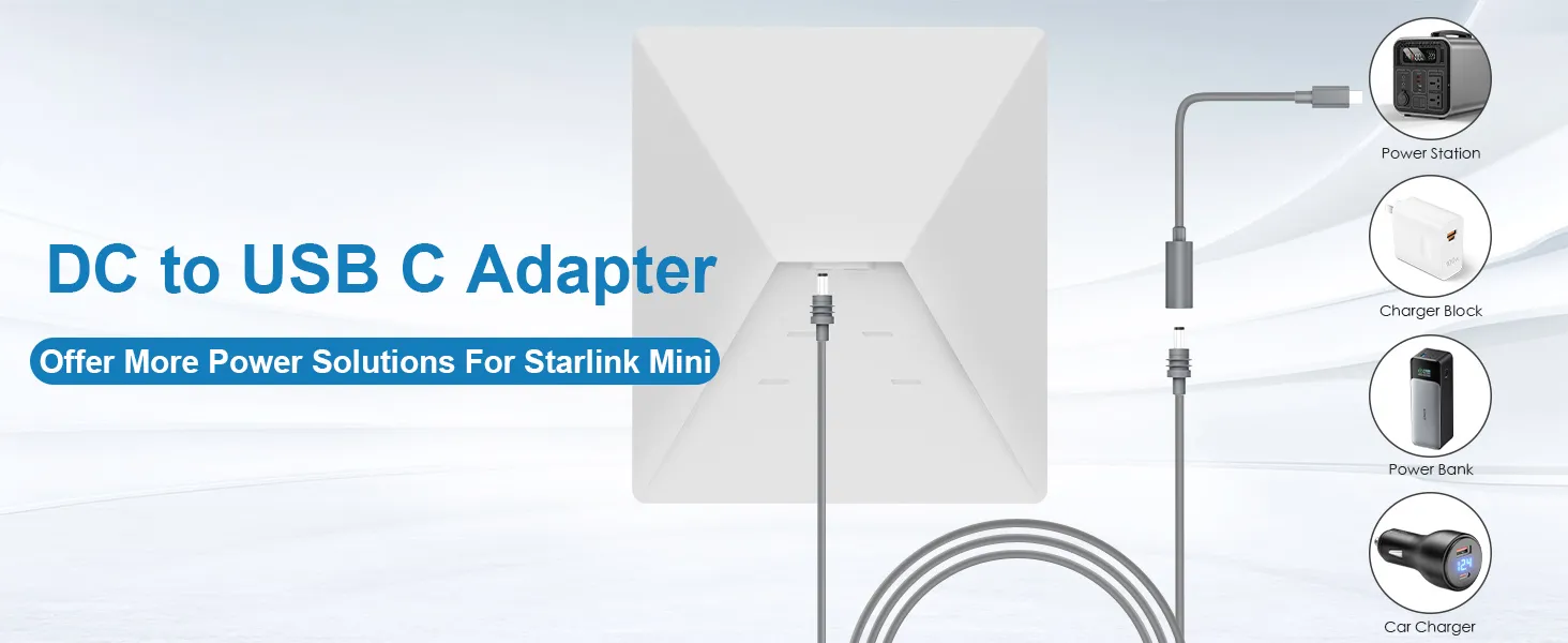 Starlink installation guides and cable accessories by Starlink Network Accessories