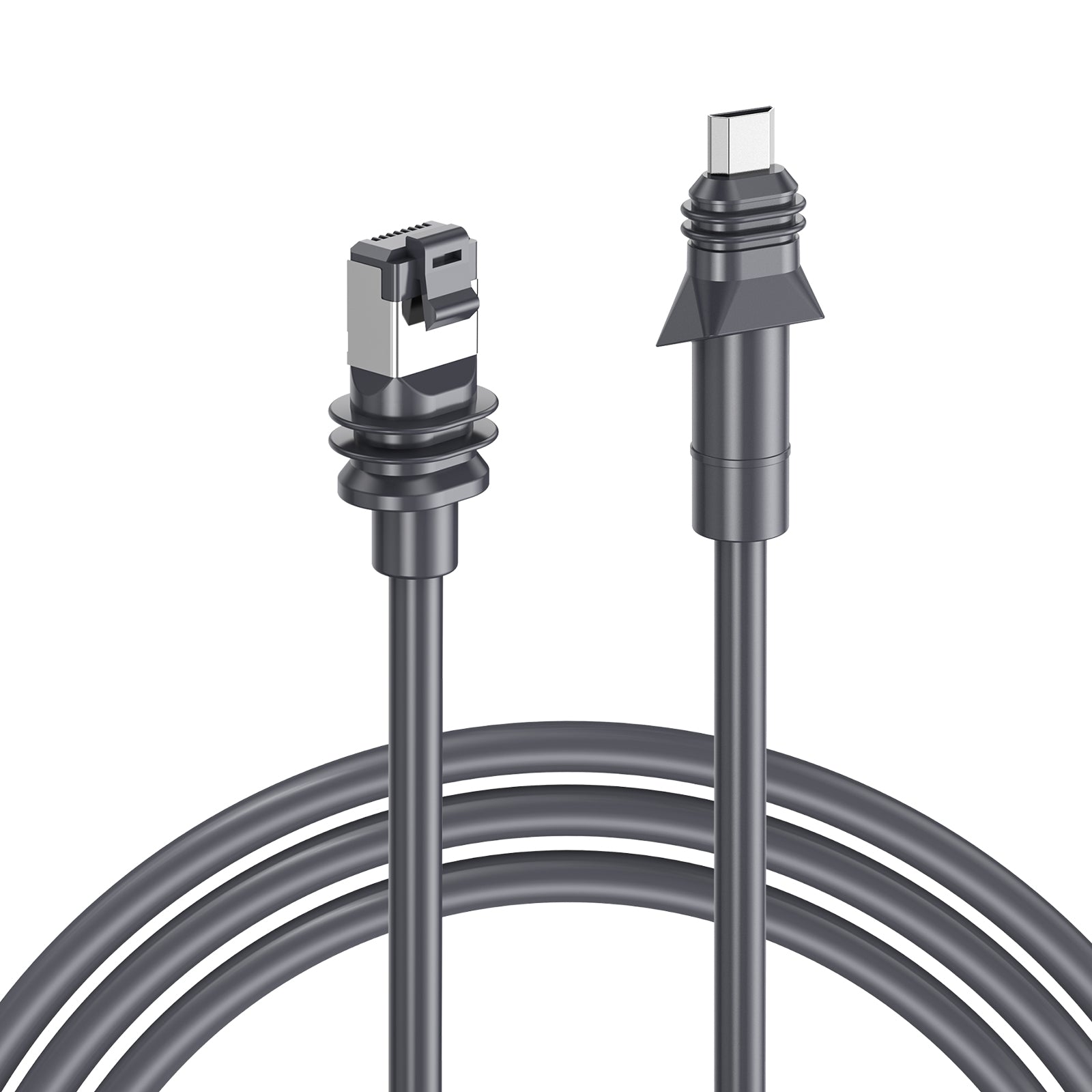 F&uuml;r Starlink Ethernet Kabel CMX CMR Rated 24AWG 1200Mbps F&uuml;r Stromversorgung Verbinden Sie Mit Dem RJ45 Stecker, Starlink Rechteckf&ouml;rmiges Satelliten V2 Ersatzkabel F&uuml;r RJ45 Router Oder Ger&auml;te - xlinkcore [sort:name]