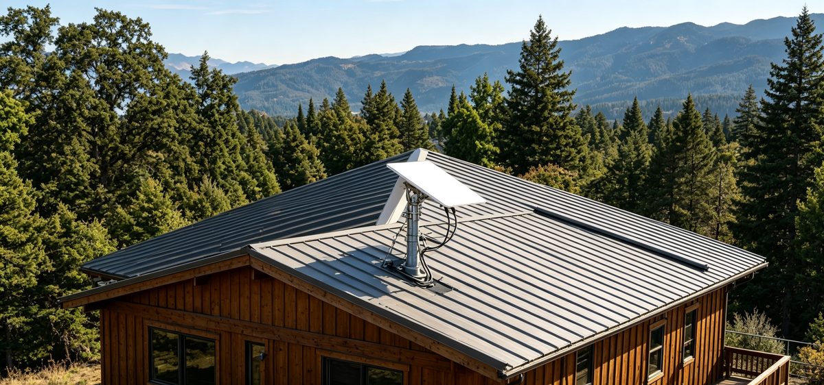 Starlink Installationsanleitung: Kabel verlegen, abdichten und erden