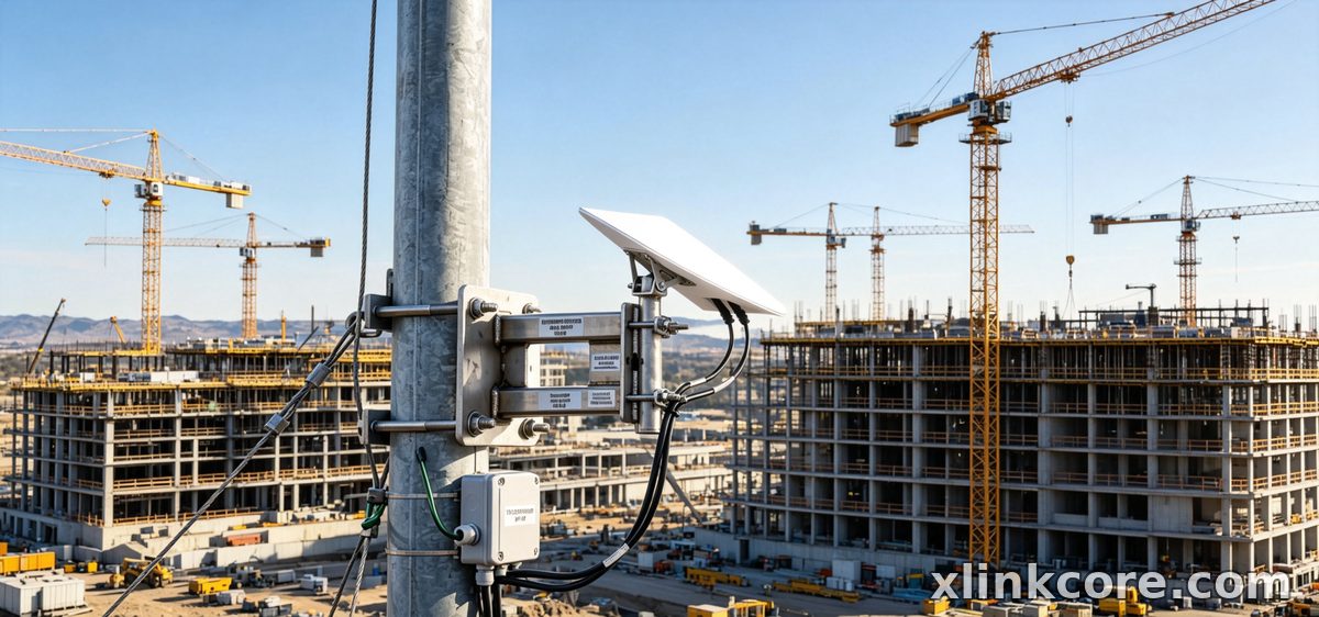 Industrial Starlink for Construction Sites and Tower Work