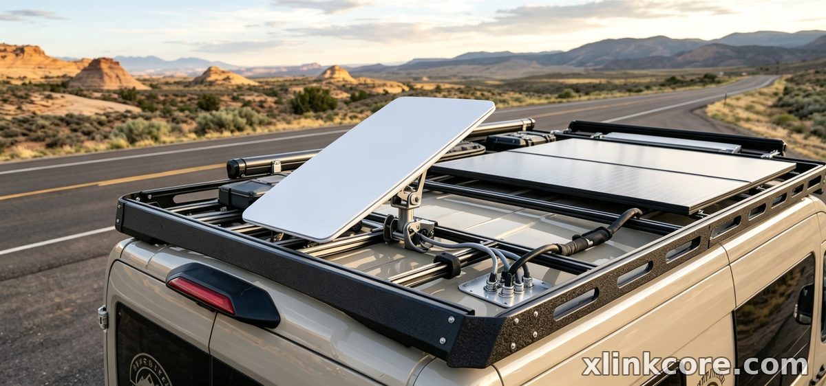 Powering Starlink Off-Grid in RVs and Camper Vans