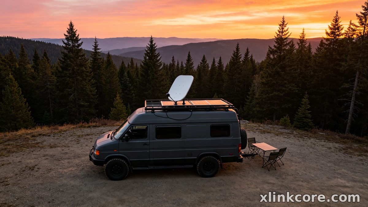 Powering Starlink Off-Grid in RVs and Camper Vans