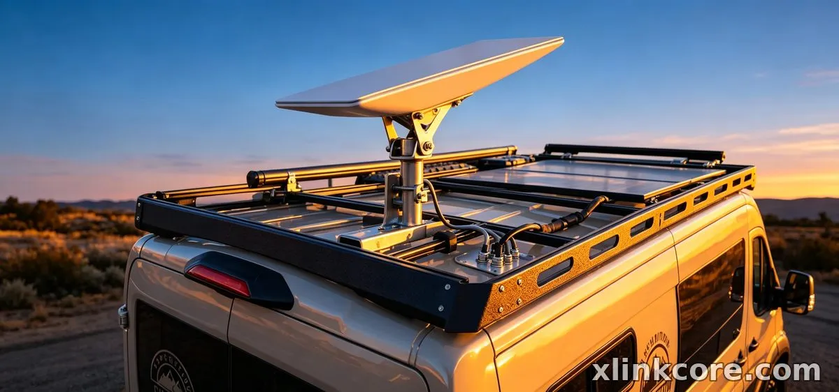 Van Life Starlink: 12V Wiring and Camper Roof Mounts