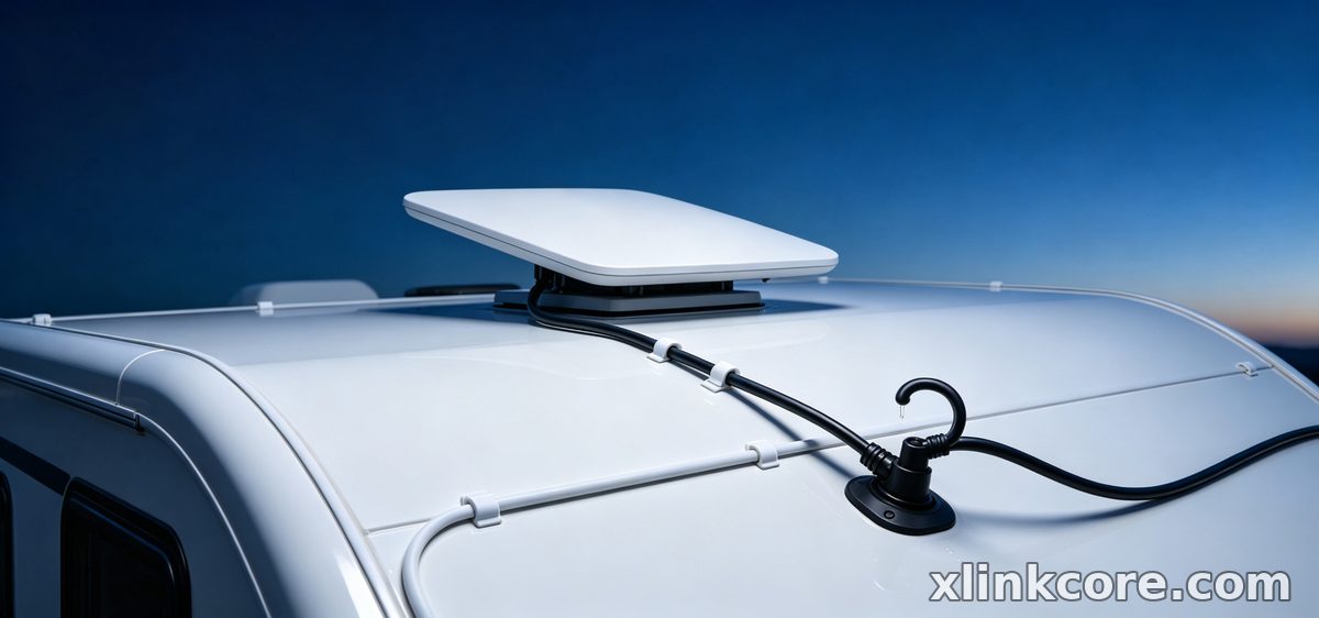 Off-Grid Starlink for RVs: 12V DC Power and Roof Mounts