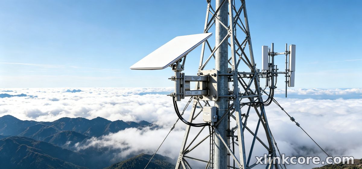 Starlink Tower Mounts for Industrial Job Sites