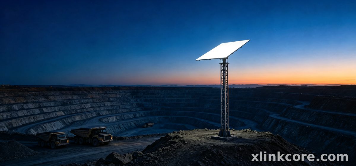 Industrial Starlink für Bergbau- und Öl- und Gas-Standorte