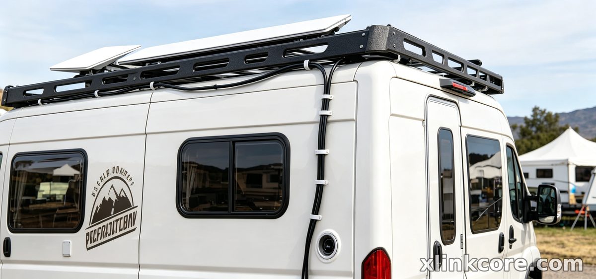 Starlink 12V Power and Roof Mounts for Off-Grid Campers