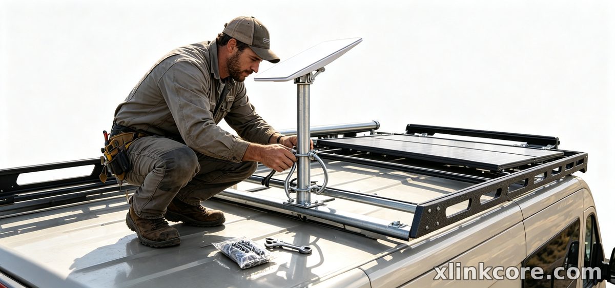 How to Install Starlink on an RV With 12V DC Power