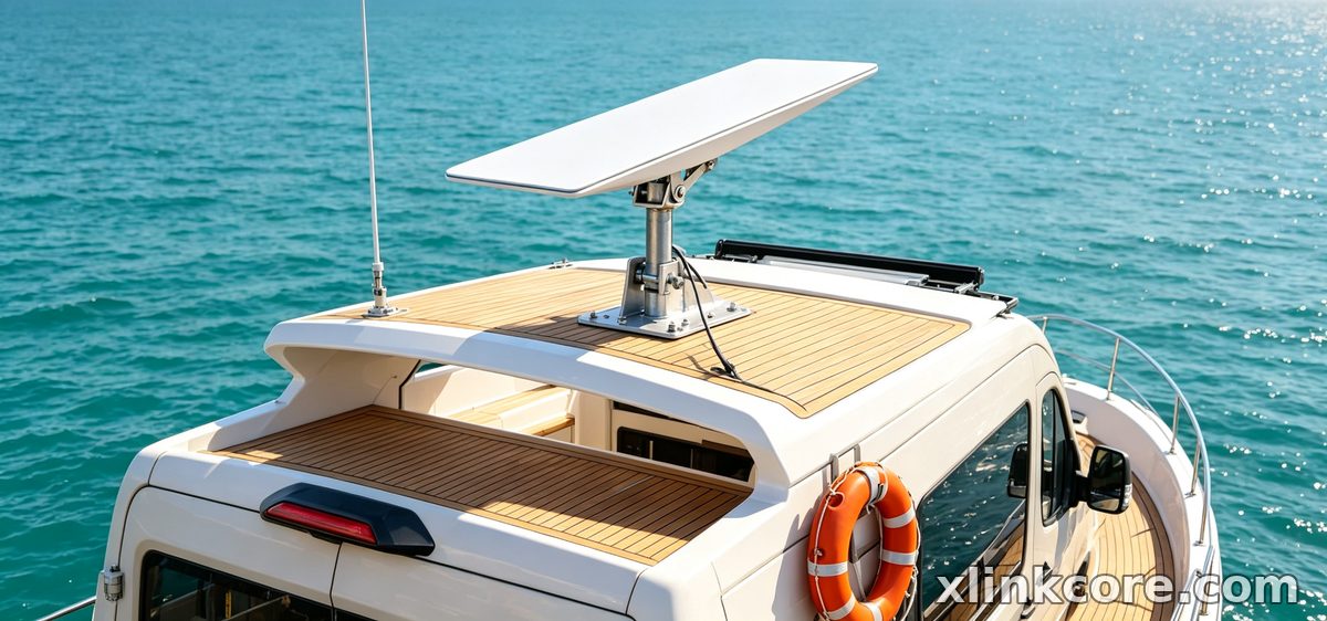 Marine Starlink Mounts and Cables for Offshore Boats